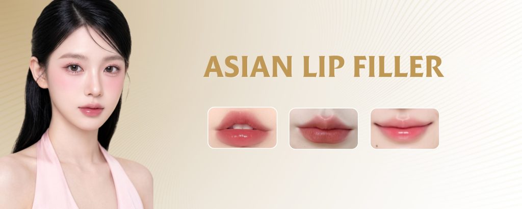 Filler tạo dáng môi Châu Á đẹp tự nhiên