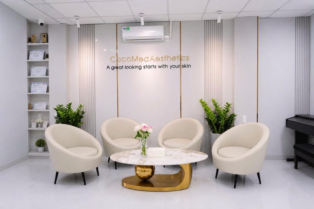 CocoMed có không gian rộng rãi, thoáng mát