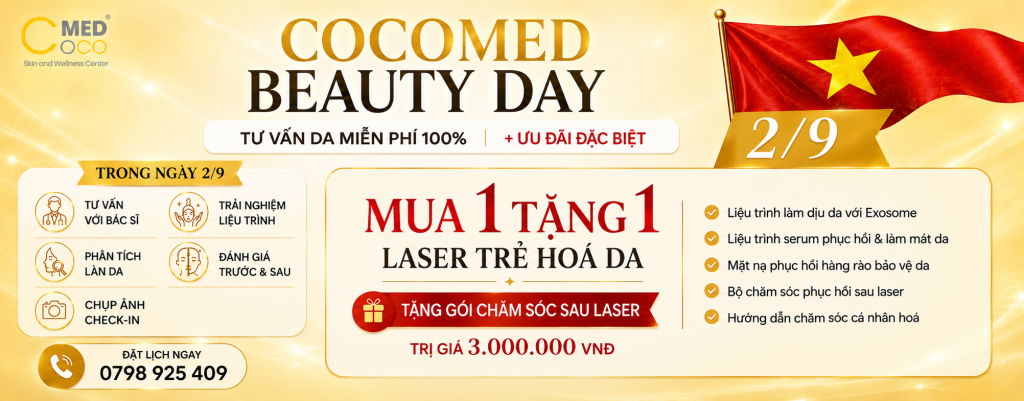 Ưu đãi nhân dịp Ngày Quốc Khánh 2/9 tại CocoMed