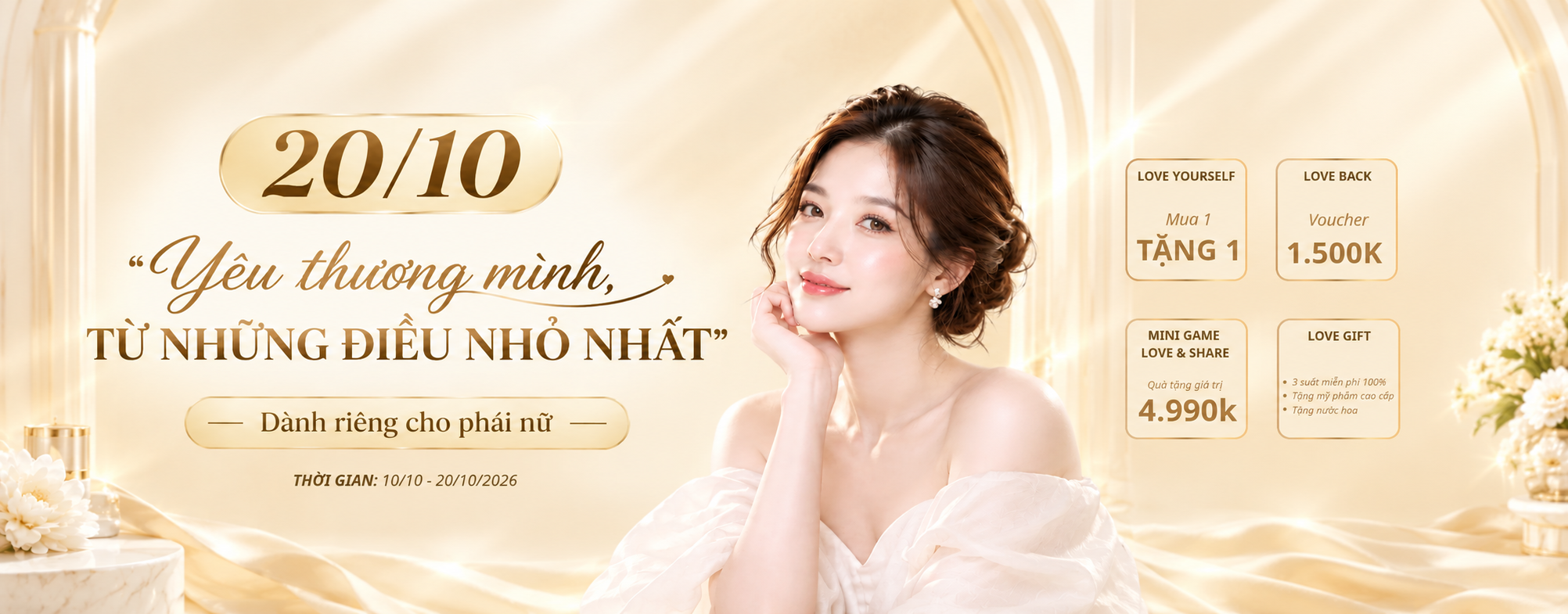 Ưu đãi 20/10 tại CocoMed